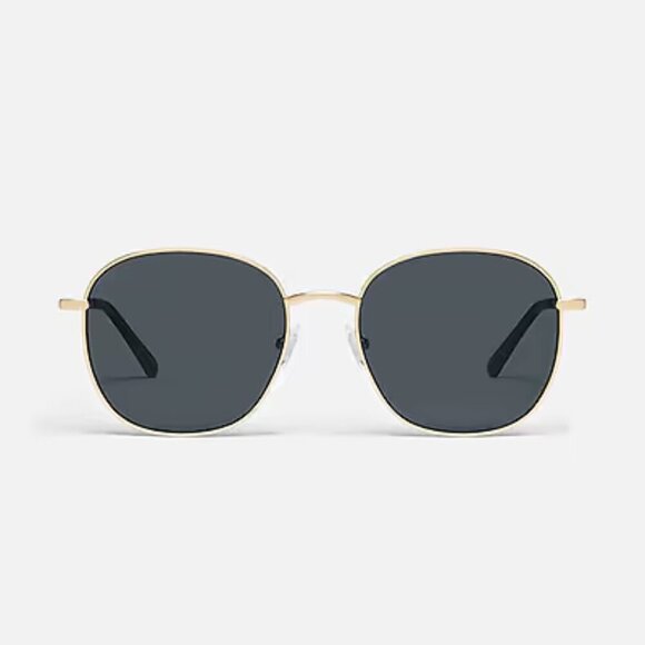 New Quay Australia Jezabell Gold Matte Frame Smoke Polarised Lens Sunglasses - Picture 2 of 4